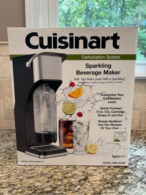 New Cuisinart Sparkling Beverage Maker